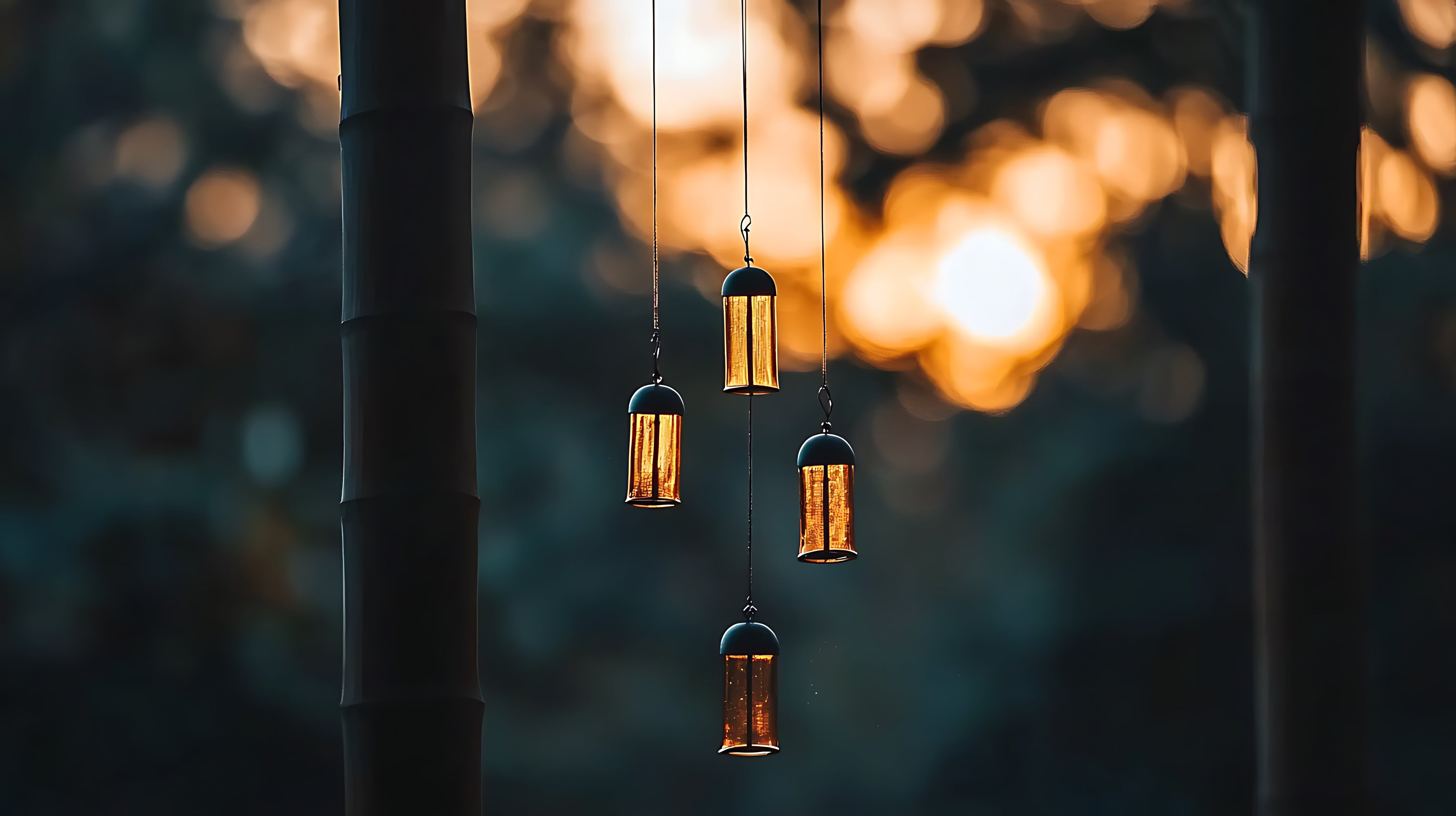 Small Bamboo Wind Chimes