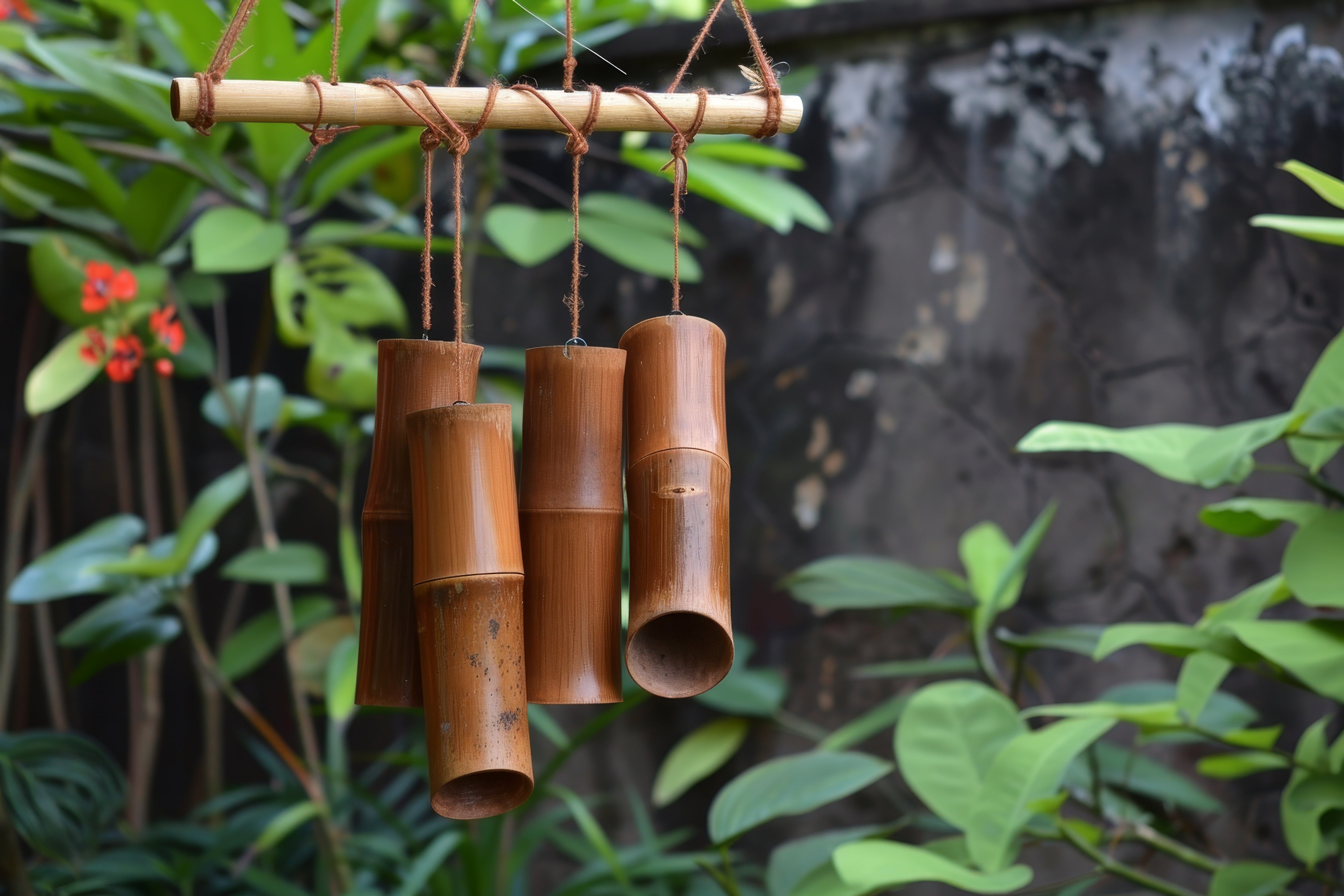Feng Shui Bamboo Wind Chimes