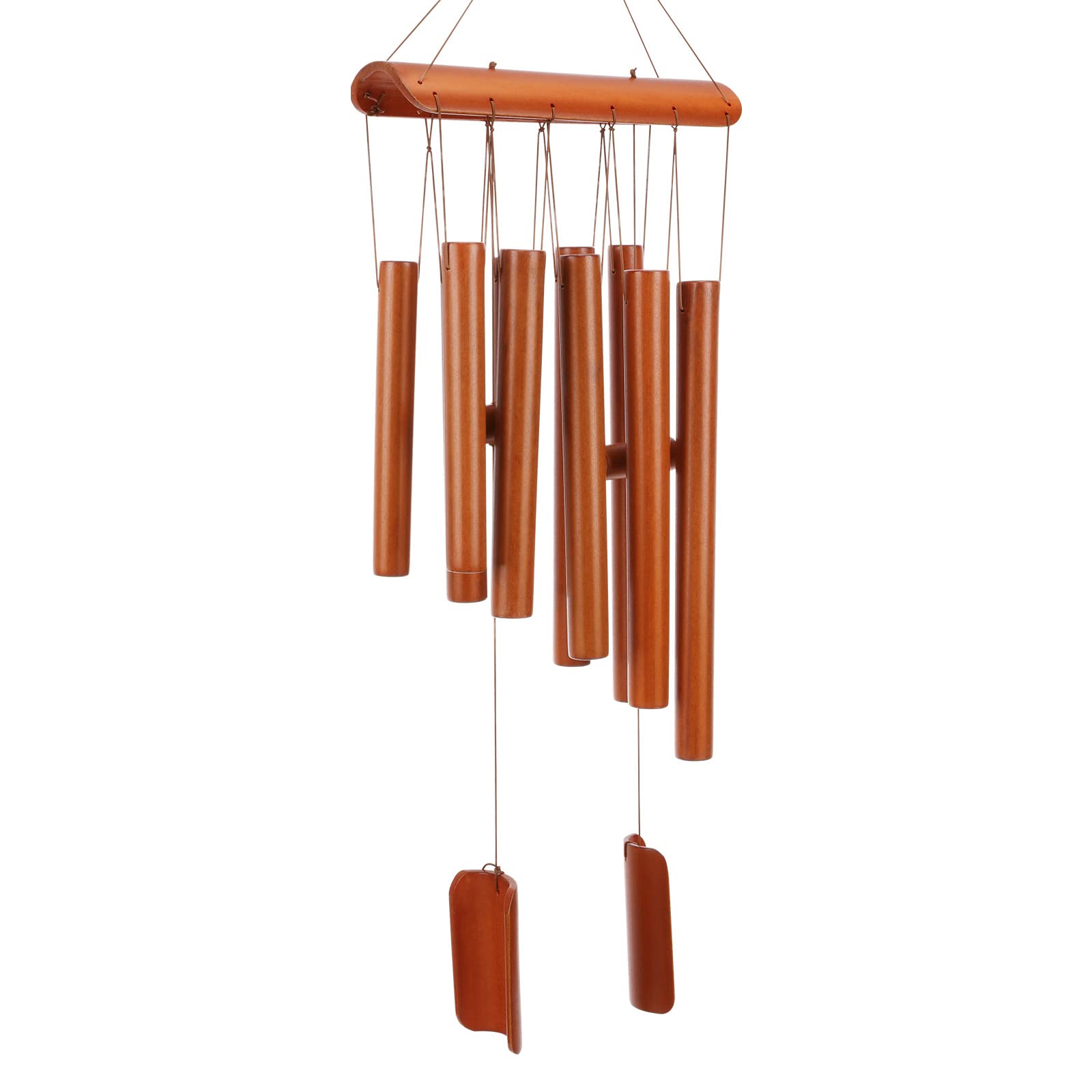 Wind Chimes Wooden Bamboo Wind Chimes with Amazing Deep Tone for Relaxation Patio Garden Home Decor