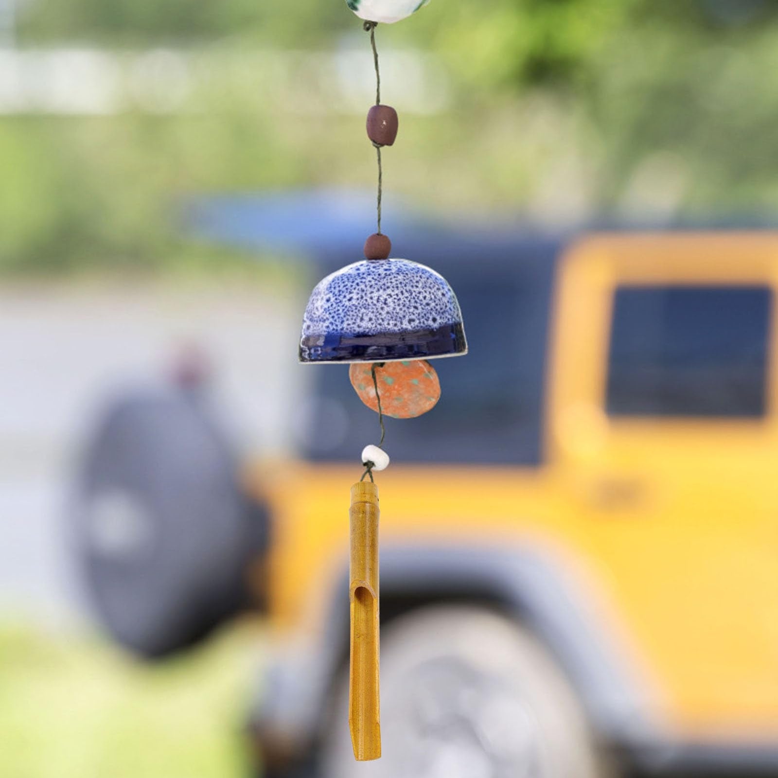 Unomor 10Pcs Bamboo Wind Chime Making Tubes - DIY Replacement Parts for Garden, Balcony, Indoor Decor, 7.87 & 6.3 Inches