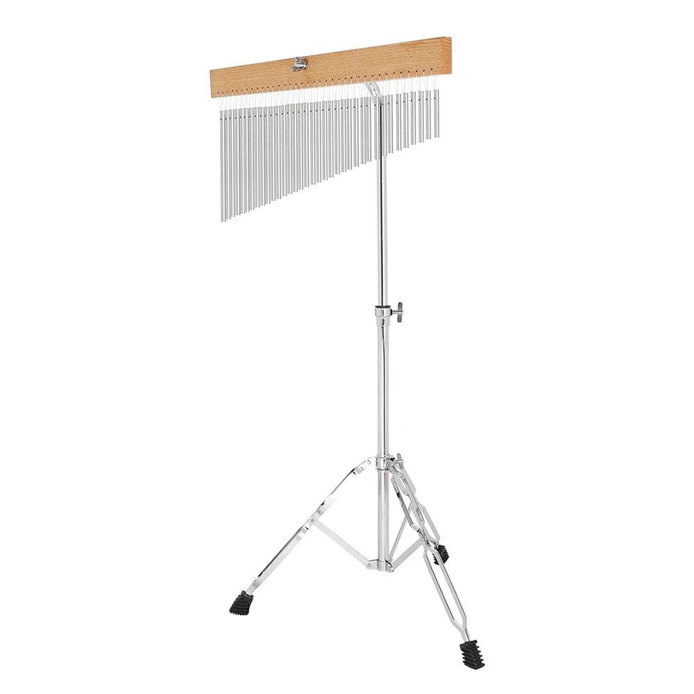 36 Tone Wind Chimes 36 Bars Single-Row Chime Percussion Instrument Musical Chime Children Toy With Tripod Stand Wind Chime Stick