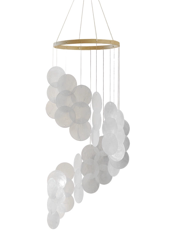 MIJIA Scandinavian South Korea Ins Same Shell Wind Chimes Pendant Wall Hangings B & B Soft Decoration Shooting Props