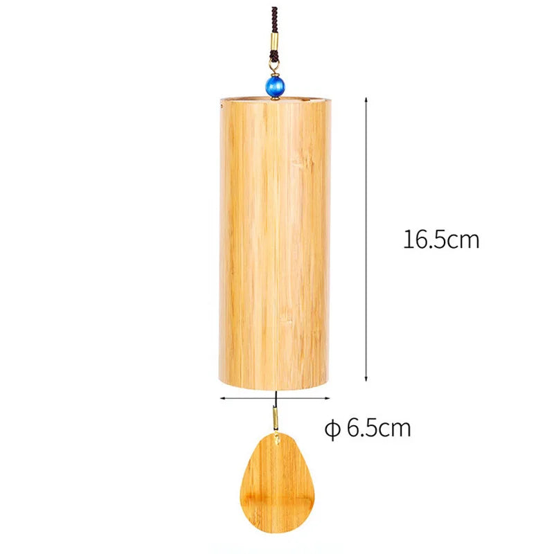 Bamboo Wind Chimes Windbell Windchime Chimes Craft Outdoor Garden Patio 8 Rods Notes Zen Meditation C F D G Chord