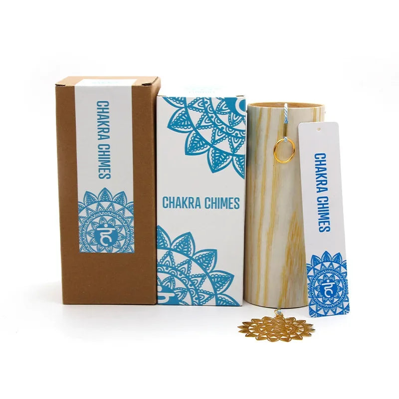 Meditation Chord Wind Chime Handmade Bamboo Sound Healing Chimes Professional Yoga Relaxing Wind Chime Home Decoration Bells