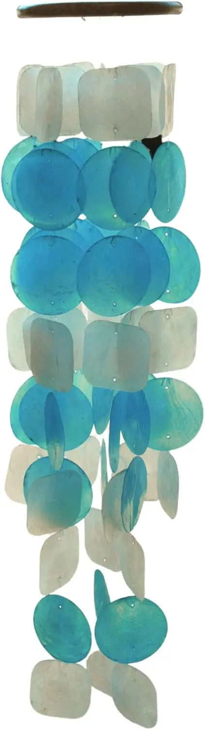 Sea Glass Outdoor Wind Chimes, Perfect Gifts for Mom & Women, Summer Decor.