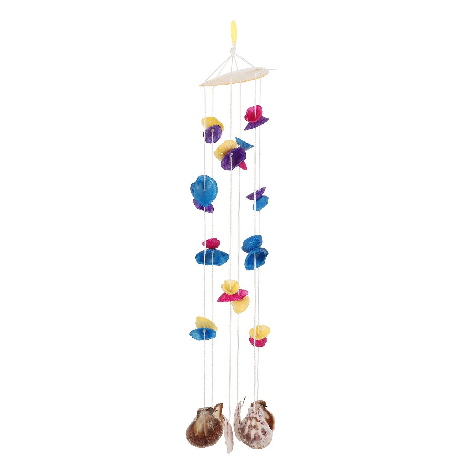 Shell Wind Chime Decor Natural Elegant Balcony Outdoor Indoor Patio Porch Yard Bedroom Sea Shell Bells Hanging