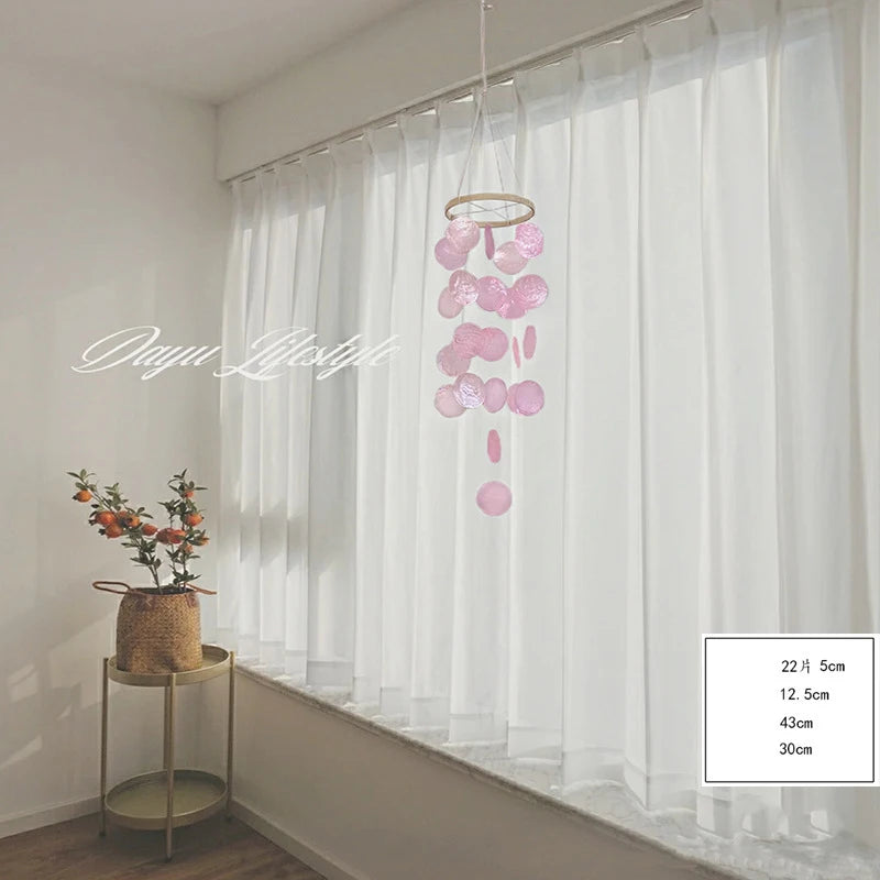 INS Home Decor Natural Shell Dream Wind Chimes Bohemian Dream Catchers Kids Room Nursery Decoration Special New Year Gifts