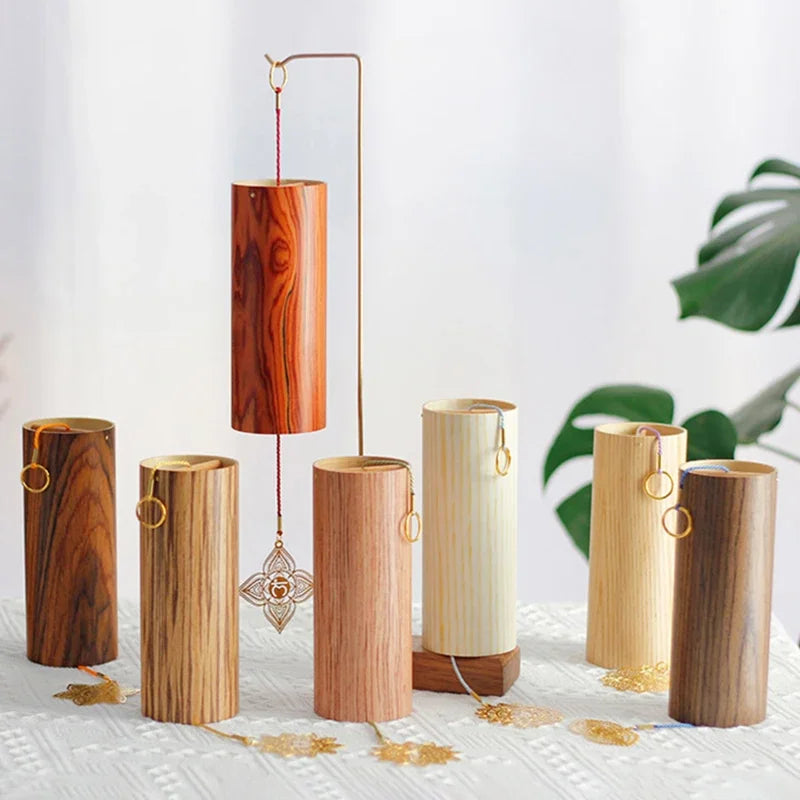Meditation Chord Wind Chime Handmade Bamboo Sound Healing Chimes Professional Yoga Relaxing Wind Chime Home Decoration Bells