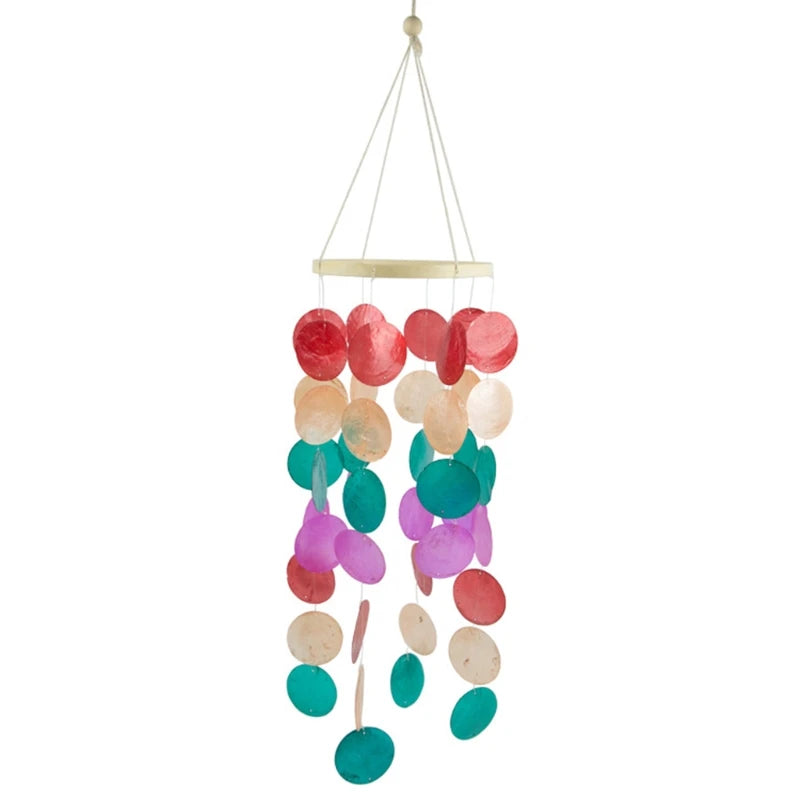 Shell Wind Chime Room Decoration Nordic Hanging Windchimes Wall Pendant Home Office Kids Room Nursery Decor
