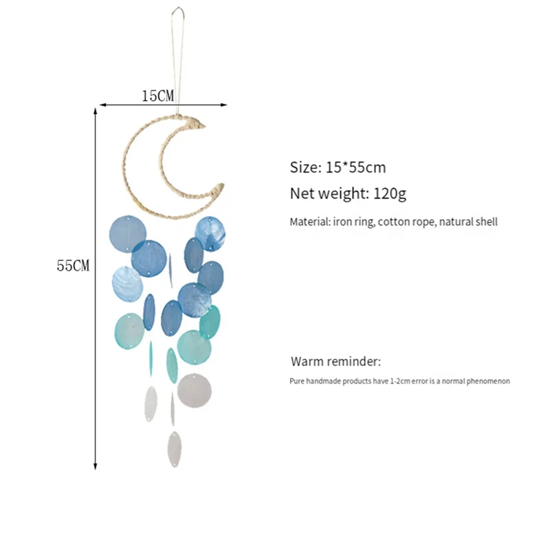 BHBD-Wind Chime Outdoor Beach Gift Indoor Outdoor Home Moving Garden Decoration