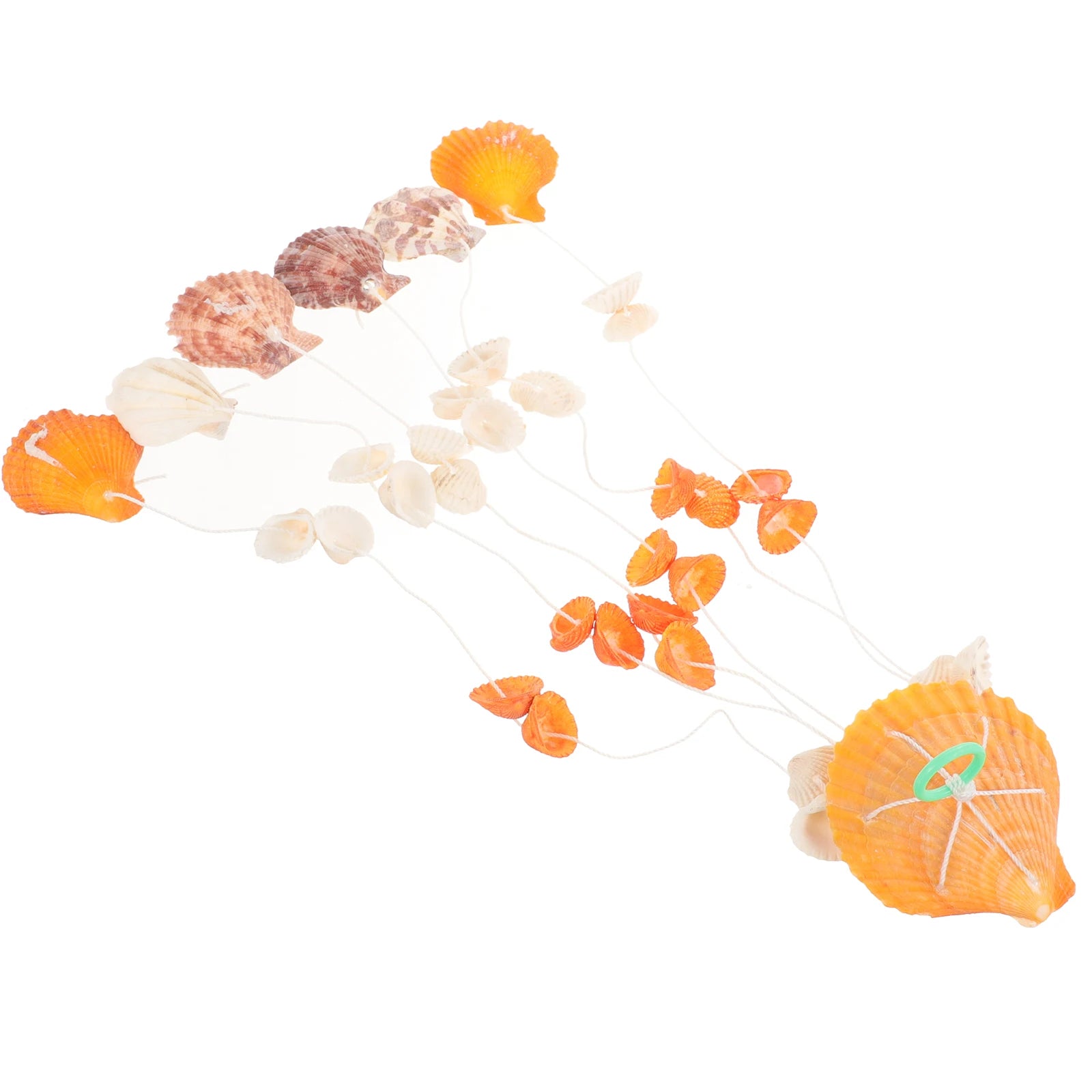 Painted Wind Chime Shells Indoor Hanging Bell Decoration 30cm DIY Shell Wind Chimes Gift Household