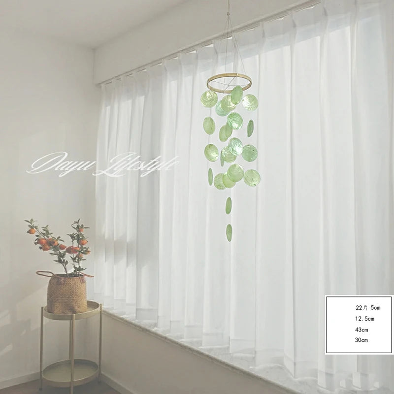 INS Home Decor Natural Shell Dream Wind Chimes Bohemian Dream Catchers Kids Room Nursery Decoration Special New Year Gifts