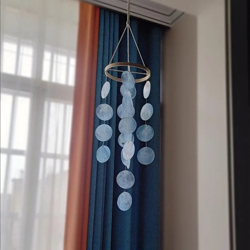 INS Home Decor Natural Shell Dream Wind Chimes Bohemian Dream Catchers Kids Room Nursery Decoration Special New Year Gifts