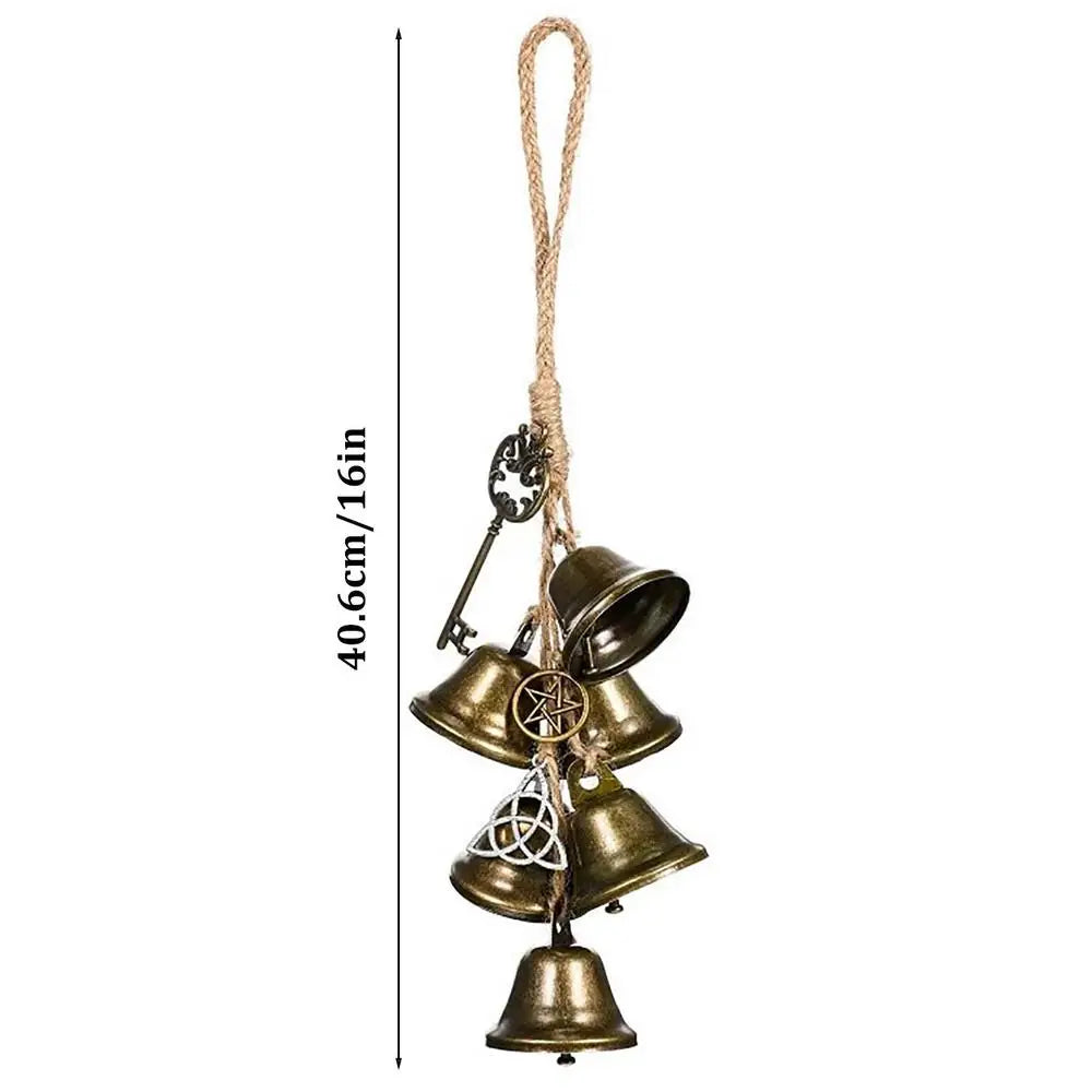 Outdoor Bamboo Wind Chimes Yard Garden Tubes Bell Wood Antique Wind Chime Wall Hanging Home Decor Wooden Windchimes Gifts