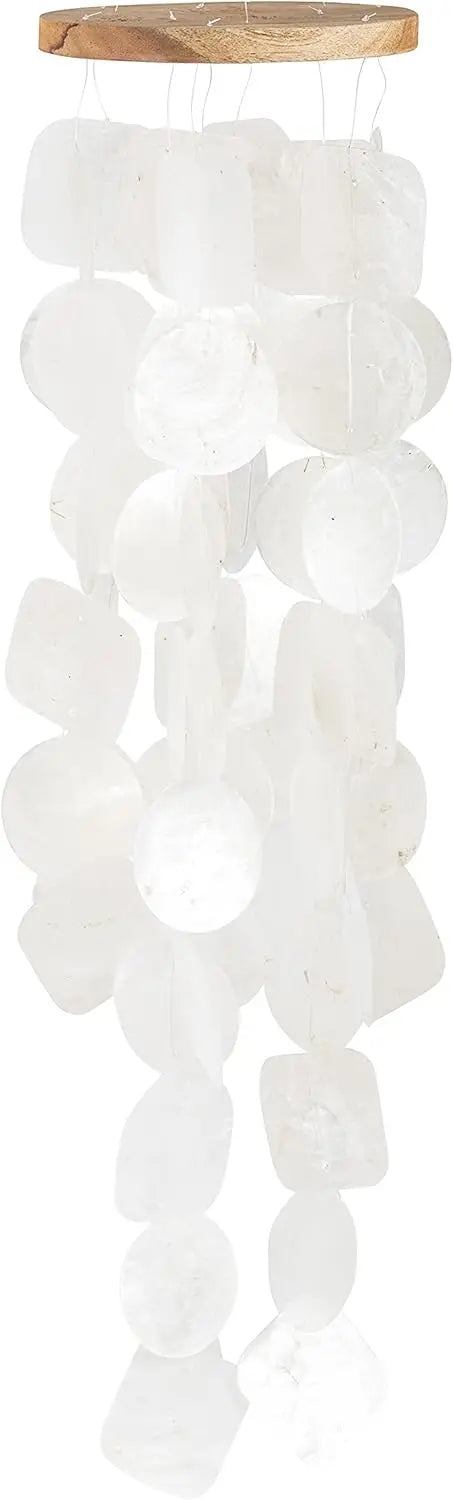 Sea Glass Outdoor Wind Chimes, Perfect Gifts for Mom & Women, Summer Decor.