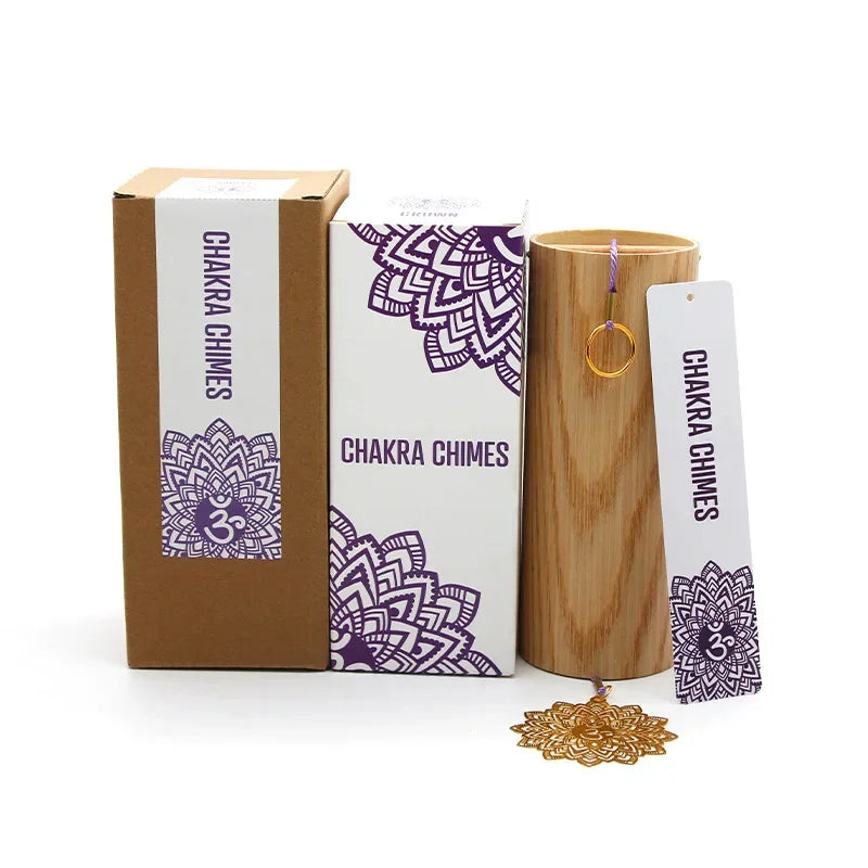 Meditation Chord Wind Chime Handmade Bamboo Sound Healing Chimes Professional Yoga Relaxing Wind Chime Home Decoration Bells