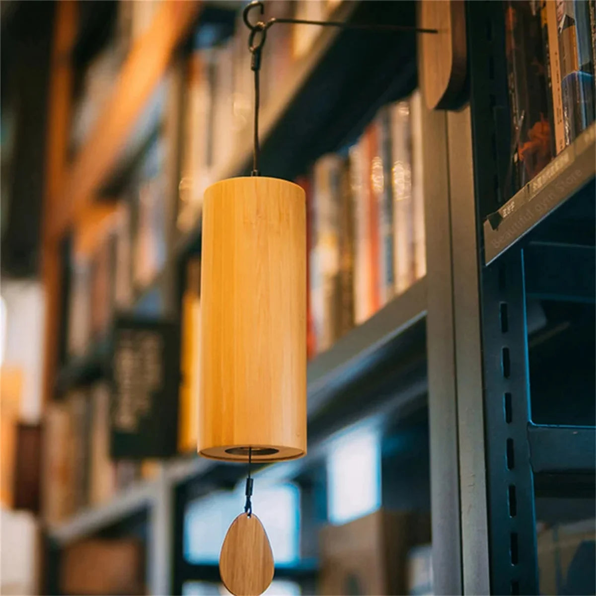 8 Tone Bamboo Wind Chimes Set Wind Chimes  Rods Wind Chimes for Outdoor Garden Patio Home Decoration Meditation Relaxation