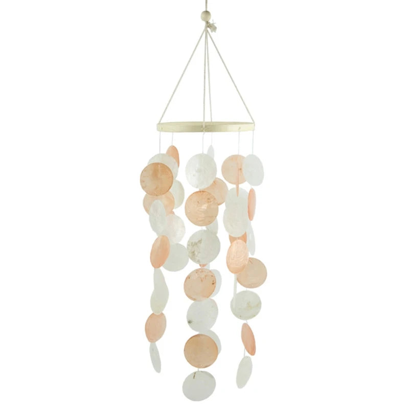 Shell Wind Chime Room Decoration Nordic Hanging Windchimes Wall Pendant Home Office Kids Room Nursery Decor
