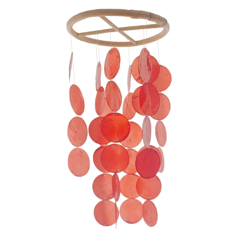 Shell Wind Chime Room Decoration Nordic Hanging Windchimes Wall Pendant Home Office Kids Room Nursery Decor