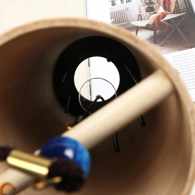 Bamboo Wind Chimes Chords Handmade Musical Windchime Sound Healing Wind Bell Musical Instruments Home Garden Patio Decoration