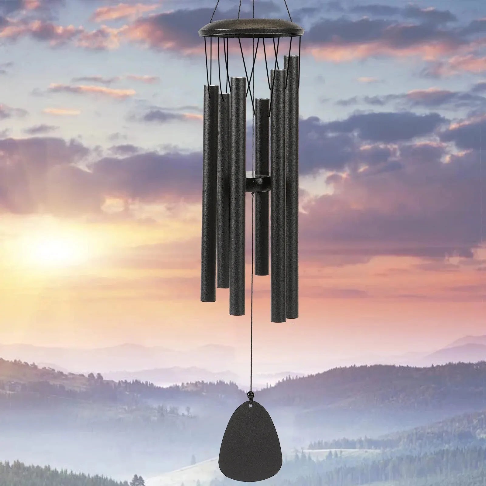26 Inch Outdoor Wind Chimes Create an Atmosphere for Outdoor Decoration of Farmhouses Terraces Gardens Front Porch and Balconies
