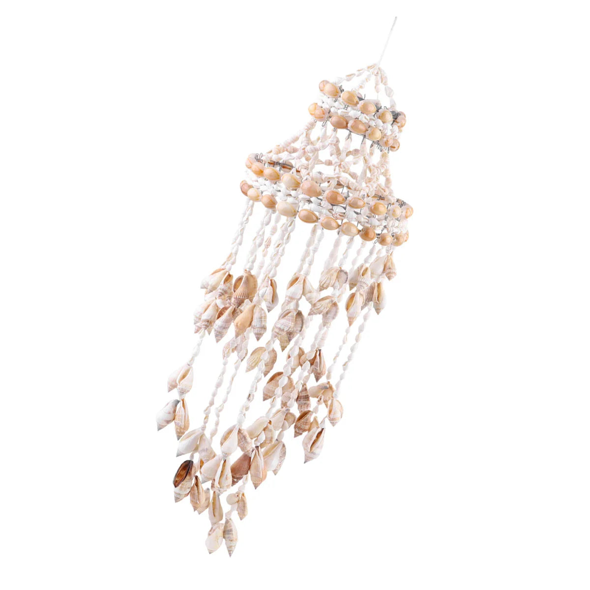 Conch Bell Wind Chime Shell Wind Chime Wall Decoration Hanging nament Wind Bell Seashell Bells Home Decor Wind Chimes
