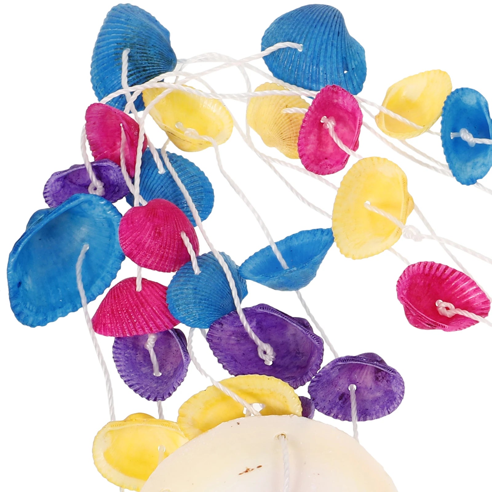 Shell Wind Chime Decor Natural Elegant Balcony Outdoor Indoor Patio Porch Yard Bedroom Sea Shell Bells Hanging