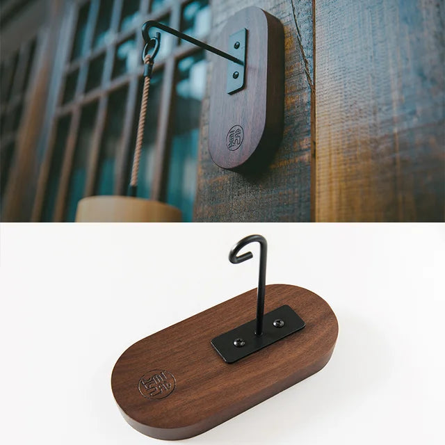 Chord G-B-D-C Bamboo Wooden Wind Chimes Handmade Japan Style Windchime for Outdoor Garden Patio Home Decor Meditation Relaxation